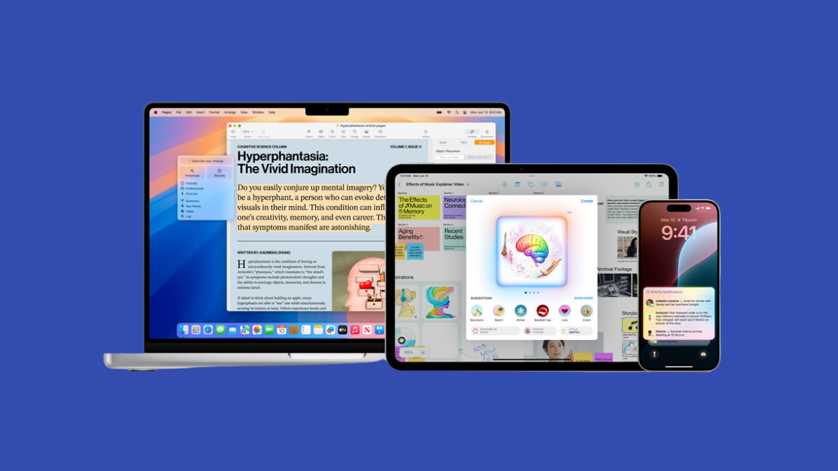 iOS ve macOS'ta Görsel Devrim: Apple'ın Yeni Yapay Zeka Tabanlı Görüntü Özellikleri!