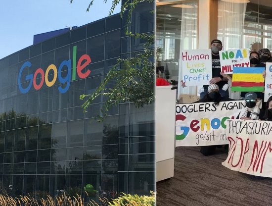 Google, İsrail'i Protesto Eden Çalışanlarını İşten Çıkardı!