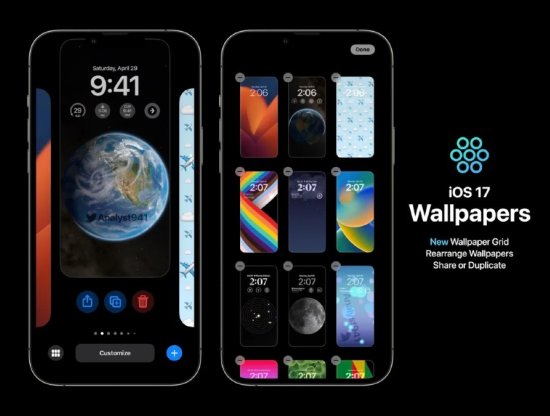 iOS 17 için Yeni Uygulama ve Duvar Kağıdı Seçenekleri - Teknoloji Haberleri