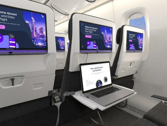 United Havayolları'nda Uçuş Keyfi Yükseliyor: 4K Ekranlar ve Bluetooth Özelliği!